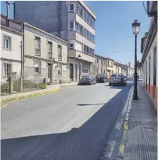  ??  ?? La rúa es la principal arteria interior del casco urbano de Arzúa