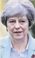  ??  ?? SHAMBLES Mrs May