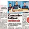  ??  ?? LAPORAN Harian Metro, semalam.