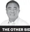  ??  ?? The people do not suspect his motives for declaring martial law. They believe that he is not out to perpetuate himself in power