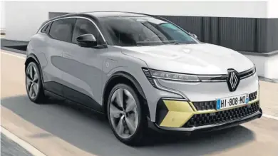  ?? ?? El Renault Mégane E-Tech abre una nueva era eléctrica para la marca: es su primer coche de la «generación 2.0».