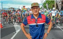  ?? DAVE LINTOTT ?? New Zealand Cycle Classic race director Jorge Sandoval at the 2017 event in Wairarapa.