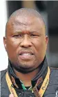  ??  ?? OSCAR MABUYANE