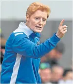  ?? ?? Glasgow City head coach Eileen Gleeson