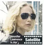  ??  ?? Jennifer Lawrence is Joy