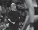  ?? MICHAEL CHOW/THE REPUBLIC ?? Suns coach Monty Williams watches during Game 5 of their playoff series against the Pelicans on Tuesday night in Phoenix.