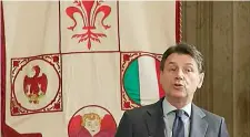  ??  ?? Al Rettorato Conte ieri durante la sua lectio magistrali­s nell’aula magna