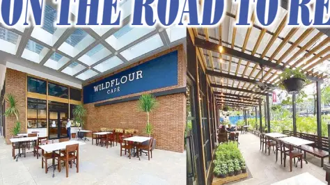  ??  ?? Top breakfast and cafe chain Wildflour Cafe recently opened its biggest branch at Uptown Bonifacio in Taguig City.