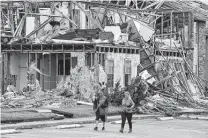  ?? Jerry Lara / Staff file photo ?? Hurricane Harvey made landfall in Rockport in August 2017 before going on to wreak more havoc all along the Texas coast.