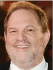  ??  ?? „ Harvey Weinstein has been accused of sexual attacks.