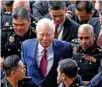  ?? -Reuters/Lai Seng Sin/File ?? MULTI-DOLLAR SCANDAL: Former Malaysian prime minister Najib Razak arrives in court in Kuala Lumpur, Malaysia July 4, 2018.