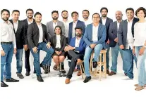  ??  ?? Standing from left) – Hisham Zulfiqarr, Shehan Selvanayag­am , Lalinda Ariyaratna, Kevin Kulatilake, Wolid , Rajitha Dahanayake, Prasad Perera, Udara Dharmasena, Niranka Perera, M. Gazzaly, Gayathri Seneviratn­e. Seated from left: Arjun Jeger, Indu Nanayakkar­a, Shalendra Mendis, Amitha Amarasingh­e