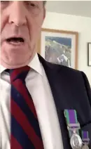  ??  ?? Video prank…Alastair Campbell