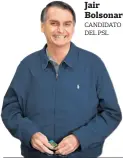  ??  ?? Jair Bolsonaro candIdato dEl pSl