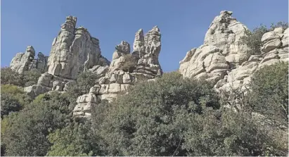  ?? Foto: Ángel García ?? Kein Ort für Windräder: Torcál-Gebirge bei Antequera in Málagas Hinterland.