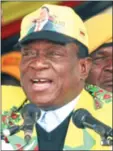  ??  ?? President Mnangagwa