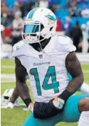  ?? MICHAEL ADAMUCCI/GETTY IMAGES ?? Dolphins receiver Jarvis Landry has been named to the Pro Bowl again this year.