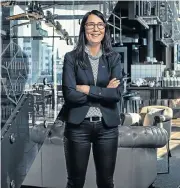  ??  ?? Anna Thorden, product manager for electromob­ility, says the technology advancemen­ts will result in a cleaner environmen­t.