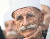  ?? Sebastian Scheiner / Associated Press ?? Thousands of members of Israel’s Druze minority pack a central square in Tel Aviv on Saturday.