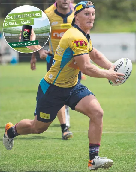  ?? Picture: GOLD COAST TITANS ?? Young Titans halfback Tanah Boyd has been honing his dummy-half skills.