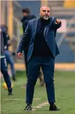  ??  ?? L’allenatore Fabio Liverani, 44 anni, tecnico del Parma