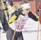  ?? Photo courtesy Kara Relyea ?? Girls' Nordic skiing Athlete of the Year Madison Relyea of Mayfield.