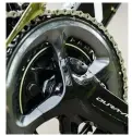  ??  ?? The Reacto comes fitted with a Dura-Ace power meter chainset
