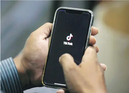  ??  ?? TikTok’s fun, goofy videos and ease of use has made it immensely popular, and U.S. tech giants such as Facebook and Snapchat see it as a competitiv­e threat.