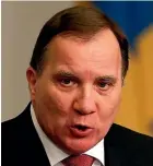  ??  ?? Stefan Lofven