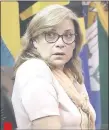  ??  ?? Cristina Arrom deberá afrontar proceso por sus dichos en su declaració­n ante la Corte IDH.