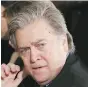  ??  ?? Steve Bannon