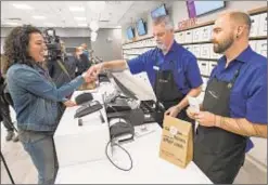  ??  ?? They sell pot with the potent potables in Nova Scotia (above) and New York booze businesses want to do the same if weed is legalized here.