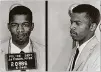  ??  ?? U.S. Rep. John Lewis’ mug shot was taken after a 1961 arrest.