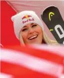  ?? FOTO: LEHTIKUVA/AFP/STEPHAN JANSEN ?? ■
Lindsey Vonn är en av de största alpina stjärnorna i OS.