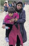  ??  ?? Asylum Refugees leaving Syria for Europe