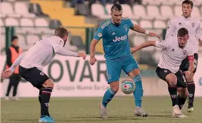  ?? GETTY ?? L’ariete Dany Mota Carvalho, 21 anni, attaccante portoghese alla prima stagione nella Juve