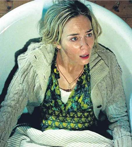  ?? Picture: PA. ?? Emily Blunt as Evelyn Abbott in A Quiet Place.