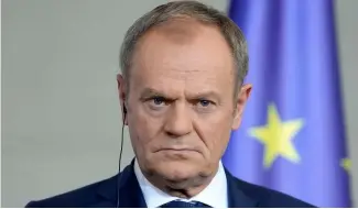  ?? ?? Polish Prime Minister Donald Tusk