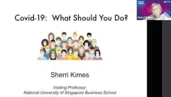  ??  ?? Sherri Kimes shares her views during a recent webinar titled “How the Hospitalit­y Industry can Survive the Crisis”