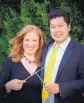  ??  ?? Kristin Ditlow and John Yuan will conduct “Hail, Brittania” with the NMPhil and the University of New Mexico Chamber Singers.