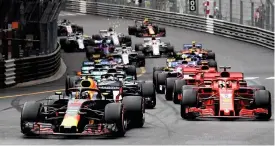  ?? FOTO: LEHTIKUVA/BORIS HORVAT ?? Det var ett ovanligt händelselö­st GP i Monaco.