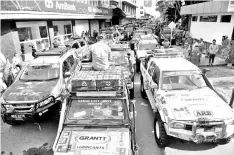  ??  ?? With 412 vehicles and 1,128 participan­ts, the 27th Borneo Safari Internatio­nal Off-Road Challenge received the highest number of participat­ion this year.