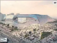  ??  ?? ‘Casal España Arena’ será el nombre del nuevo pabellón de Valencia,