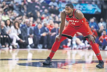  ?? STEVE RUSSELL TORONTO STAR ?? Forward C.J. Miles hopes he’s turned a corner on the latest road trip, as he and his new teammates start to figure things out.