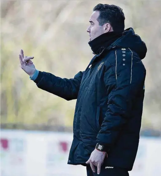  ?? Foto: C. Kemp ?? In Mondorf wird von Trainer Manuel Correia auch Fingerspit­zengefühl verlangt.