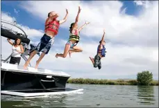  ?? ?? Contribute­d
The May long weekend marks the opening of the 2023 boating season. Boating safety is often an afterthoug­ht until tragedy strikes, say officials at Boating B.C.