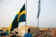  ?? FOTO: HENRIK MONTGOMERY/TT/ARKIV ?? Runt 250 svenskar ingår i Fn-styrkan Minusma i Mali.