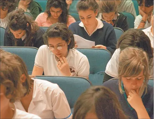  ?? GENTILEZA UCEMA ?? LUGAR. La universida­d es el ámbito donde el alumno arma su esquema de pensamient­o, los cimientos para construir un mundo nuevo.