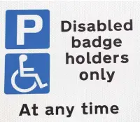  ??  ?? East Cheshire Council said it seeks to ensure all people who qualify for a blue badge get one