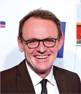  ??  ?? ● Comedian Sean Lock died aged 58. Inset, Lee Mack has paid tribute to his fellow comic